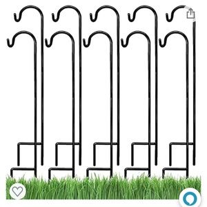 Shepherd hooks set of 10 for garden or wedding decor